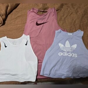 Nike and Adidas Tank Tops